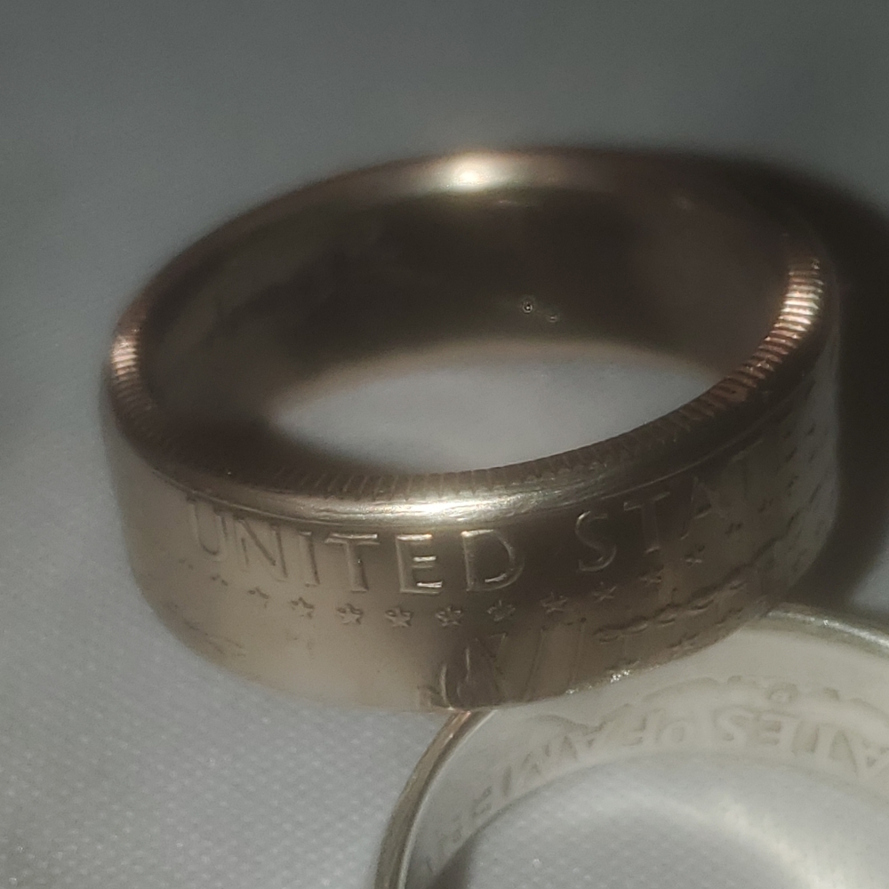 2021 JFK coin ring sz 12